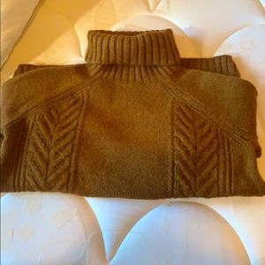 70s brown turtle neck